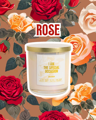 I am the Special Occasion - Rose Soy Candle - Rumbita