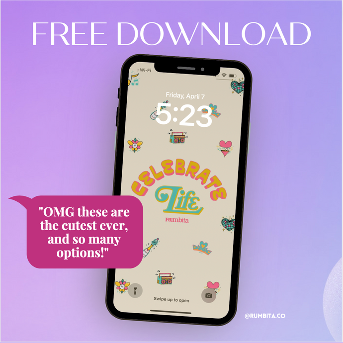 FREE Phone Wallpapers you didn't know you needed to boost your mood