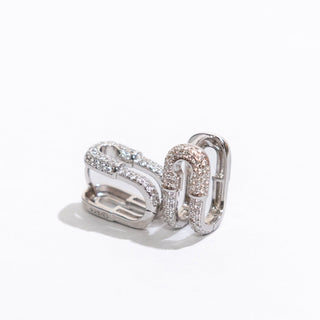 Bebesita Sterling Silver Safety Pin Earrings For Her - Rumbita