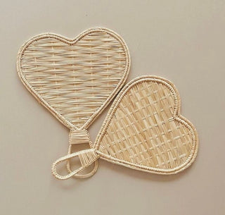 Handmade Rumbita palm fan - Rumbita