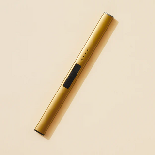 Gold slim electric lighter - Rumbita